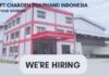 An opportunity to work at PT Charoen Pokphand Indonesia